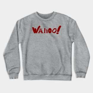 Wahoo (Red Print) Crewneck Sweatshirt